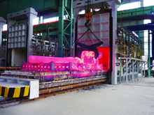 台车式全纤维加热炉